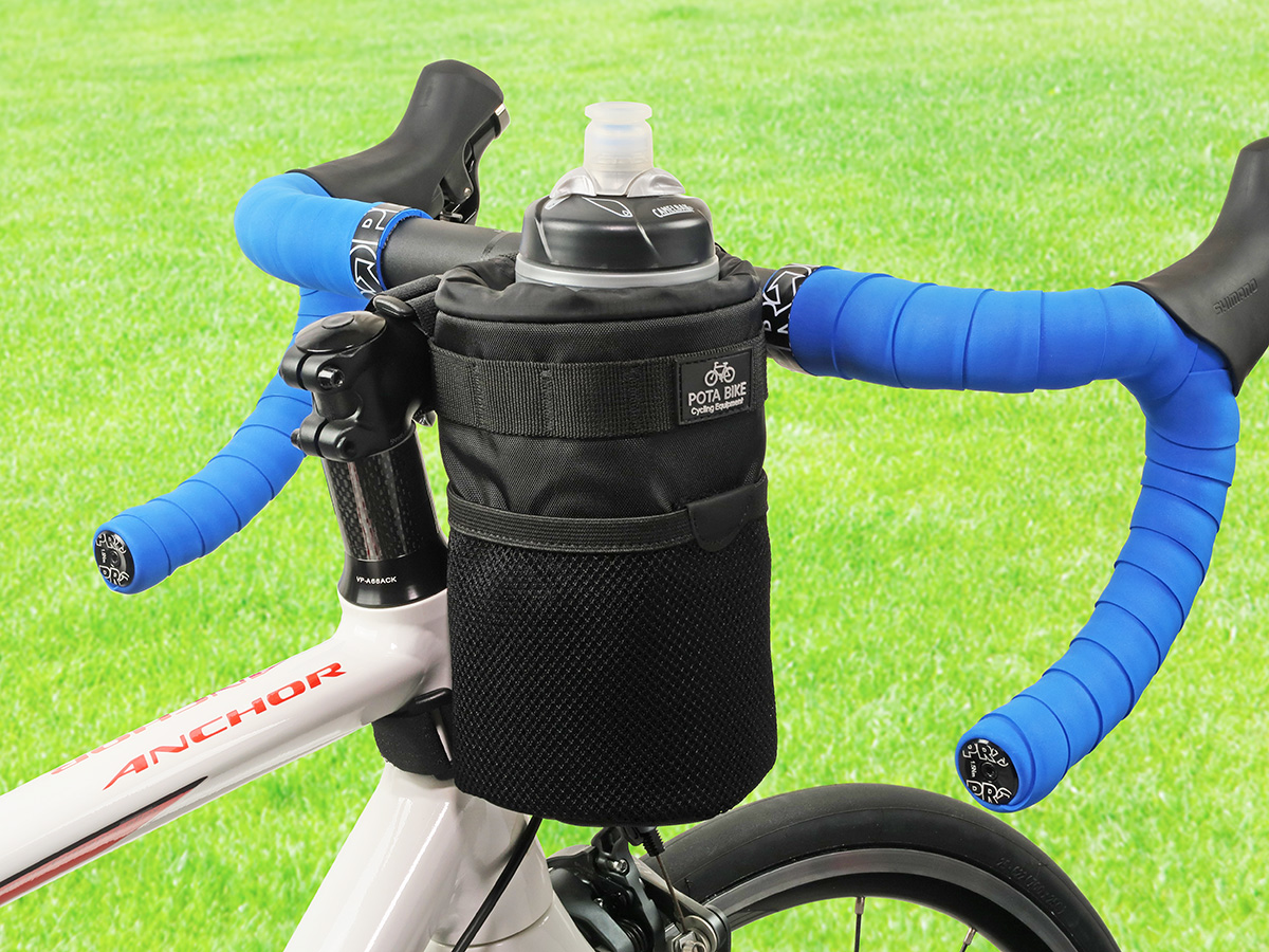 新製品ニュース】自転車のハンドル・ステムの近くに装着できる便利なポーチの新型が発売 - MINI VELO 道（ミニベロロード）
